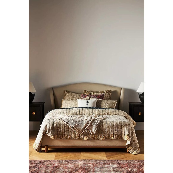 Amber Lewis For Anthropologie Sweetwater Quilt Queen Neutral - Picture 1 of 10